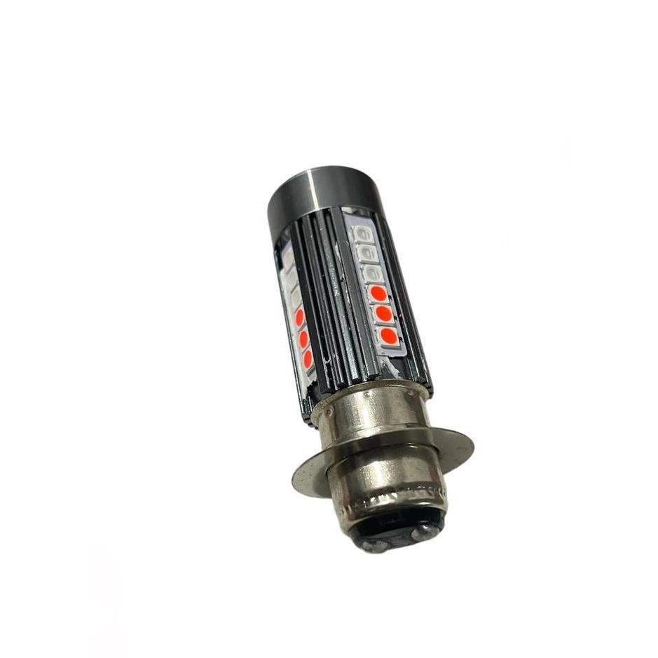 LAMPU UTAMA MOTOR H6 LASER 30 LED ALIEN H6 LED LASER 2 WARNA HI / LOO 20 WATT | BOHLAM LED H6 | LAMP