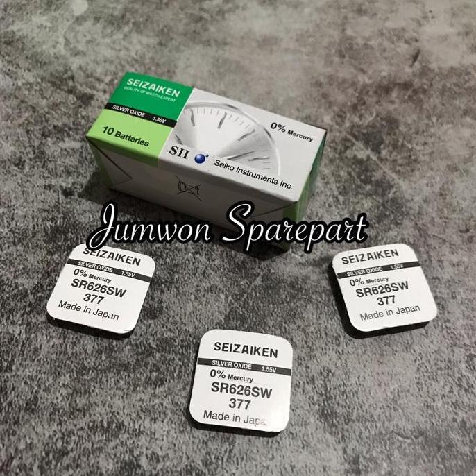 Baterai Seizaiken 377 SR626SW Original Seizaiken 377 Seizaiken 626 murah
