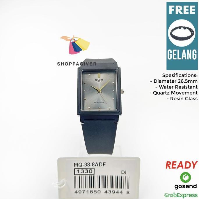 Ready JAM TANGAN CASIO ORIGINAL MQ-38 / MQ-38-8A / MQ-38-8ADF BERGARANSI