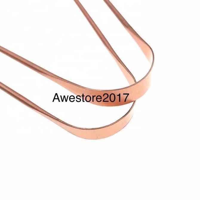 Alat Pembersih Lidah Full Pure Copper Tongue Cleaner Tembaga Scraper