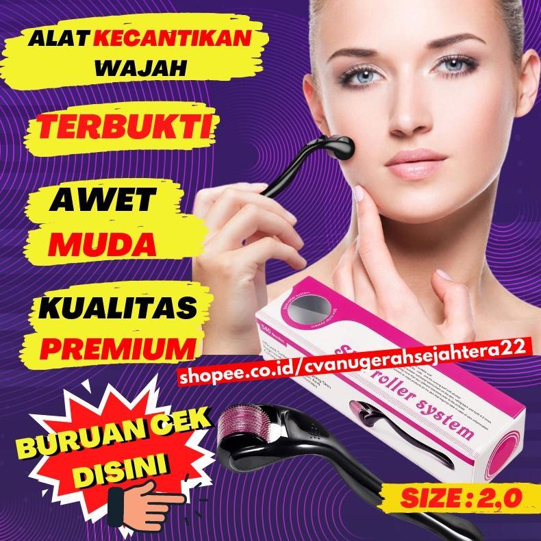 NEW Perawatan Kulit Bopeng Wajah Roller Skin Alat Kecantikan GI43D [terbaik][terlaris]