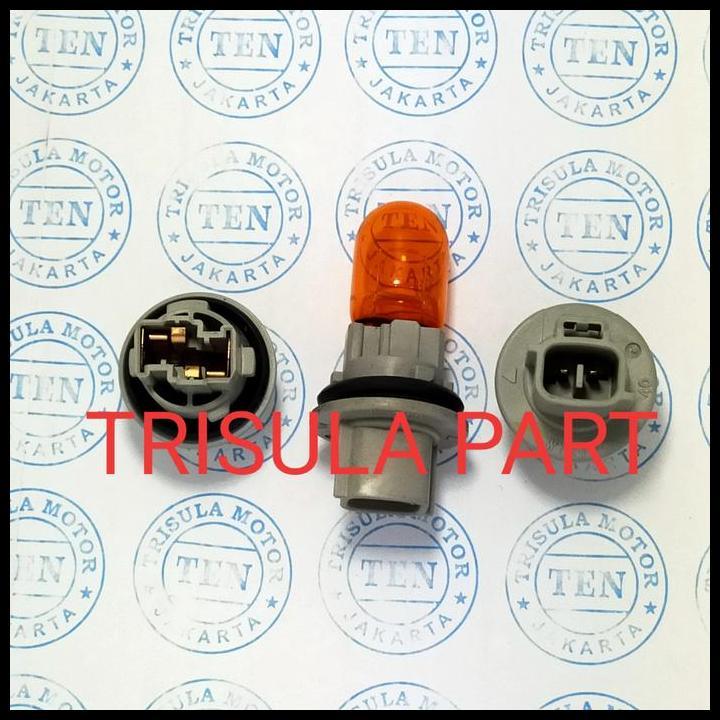 TERLARIS KONEKTOR/RUMAH LAMPU SEIN DEPAN+BOHLAM ORISINIL,AVANZ/AGYA/INNOVA REBN 