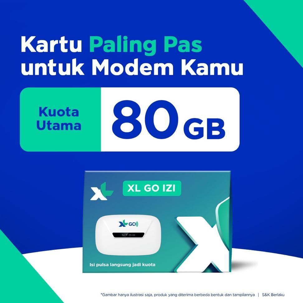 Kartu Perdana Xl Go - Khusus Perangkat Mifi (Modem Portable Wifi)