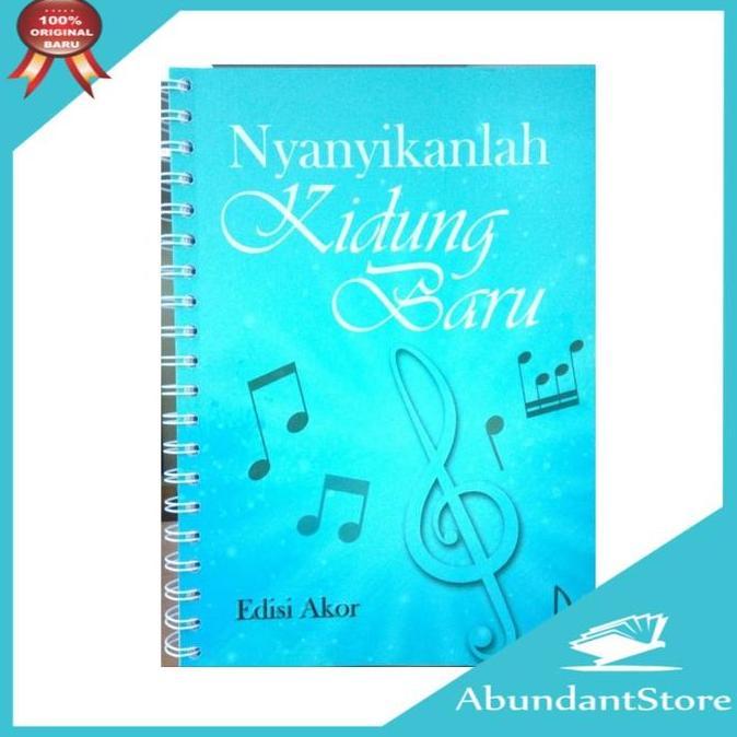 Buku Nyanyikanlah Kidung Baru Edisi Akord - Nkb Akord