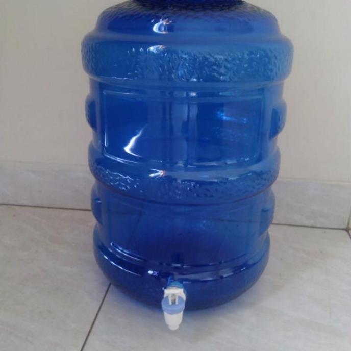 Galon air 19 Liter + Keran Original