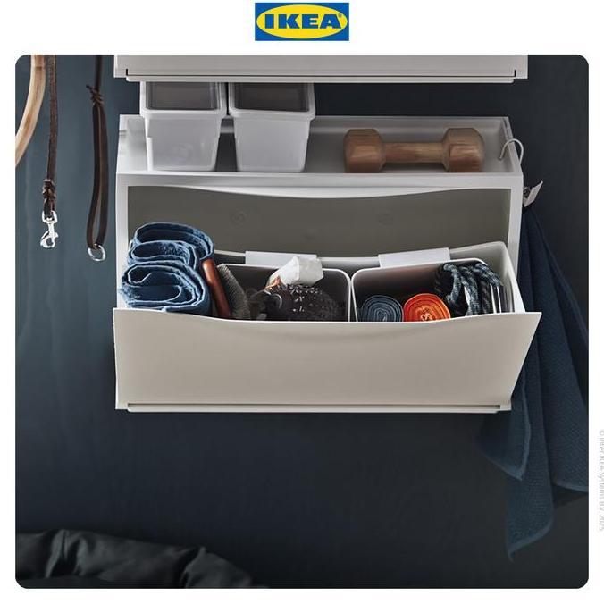 IKEA TRONES Kabinet / Tempat Sepatu Serbaguna 52x18x39 cm Isi 2pcs