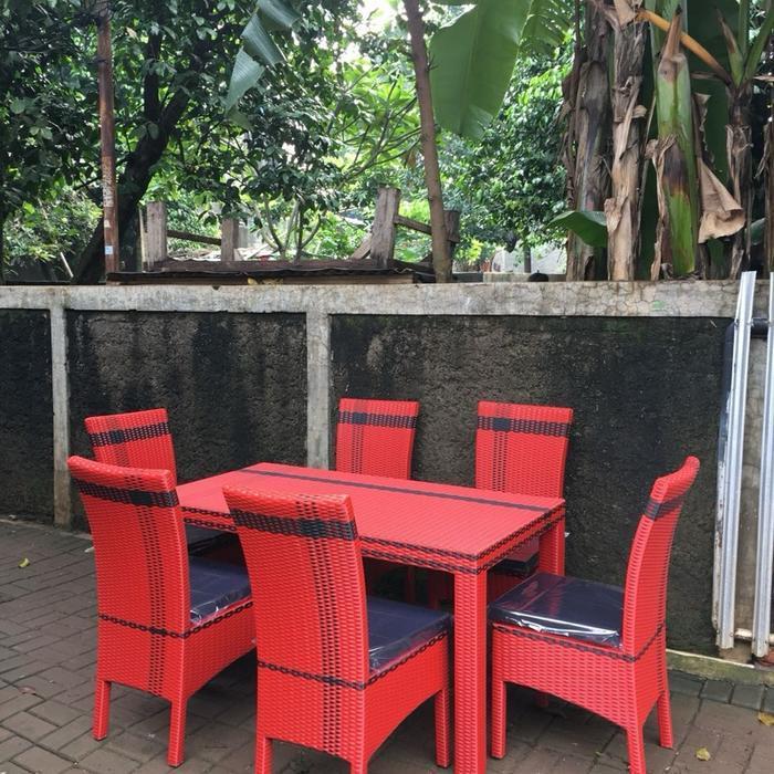 Kursi / Meja Makan Rotan Sintetis