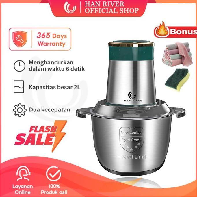 HAN RIVER SS01 Meat Grinder multifungsi 2L