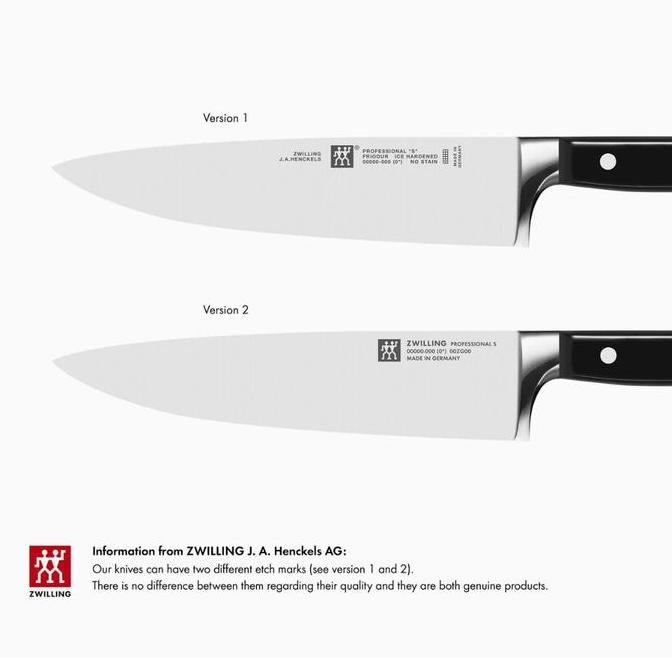Zwilling Knife Set of 3 pcs, Professional S