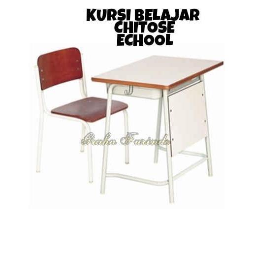 KURSI SEKOLAH MEJA SEKOLAH ECHOOL MEJA BELAJAR SET no 1,2,3 CHITOSE
