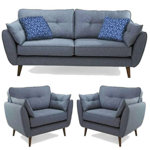 sofa retro minimalis empuk 211