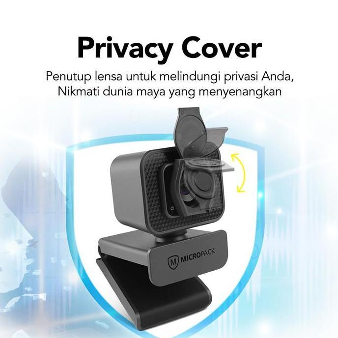 Webcam Full HD Micropack 1080P USB C Connector - MWB-15