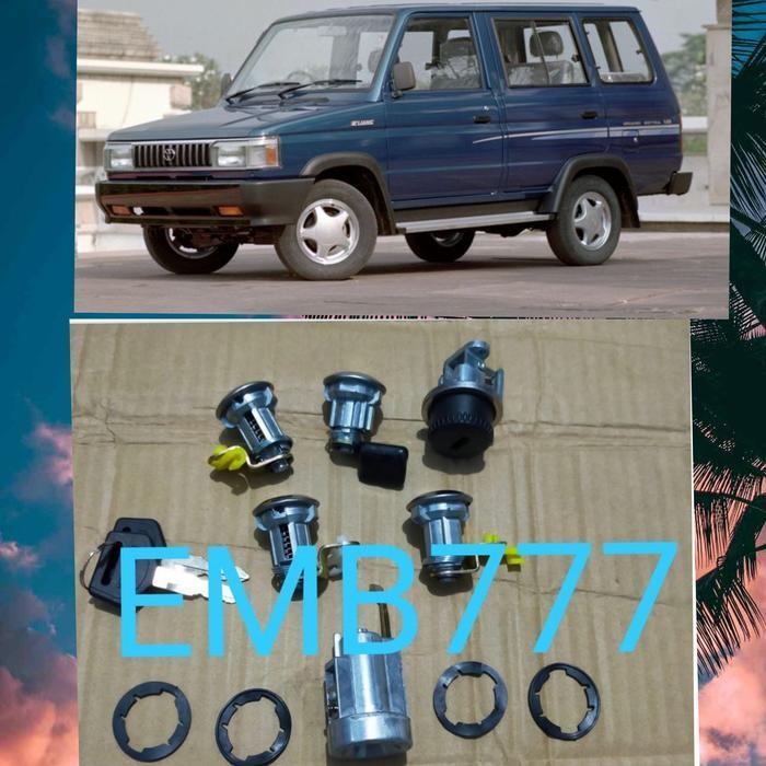 Kunci Kontak Set Kunci Laci Kunci Pintu Kijang 5K Super Original Dan Terpercaya