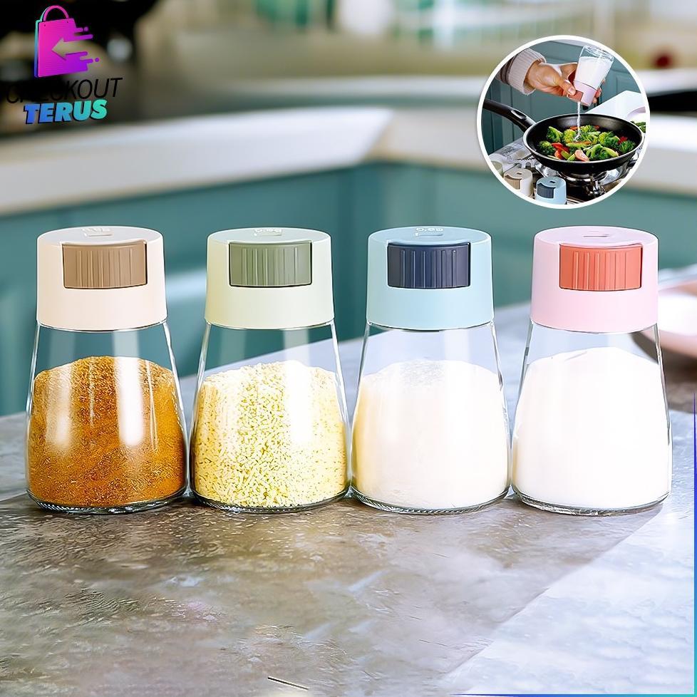 BESTPROMO CT C578 Toples Bumbu Tabur Masak Mini Botol Bumbu Dapur Garam Gula Tempat Bumbu Dapur Boto