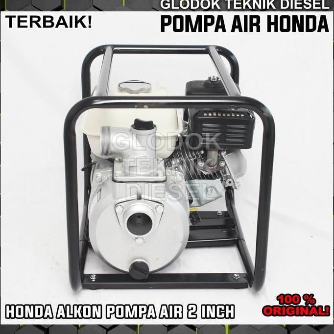 MESIN POMPA AIR SAWAH IRIGASI ALKON WATER PUMP HONDA GP 160 2 INCH 2"