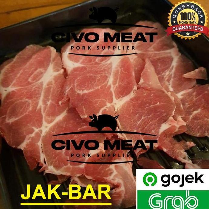 Daging Babi Kapsim Slice 500gr
