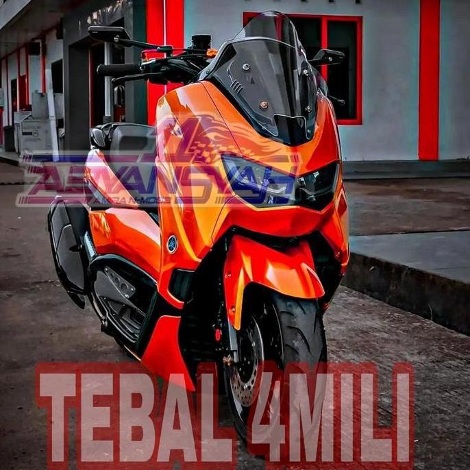 Windshield Nmax Sporty Tdr Mini Super 4mm Tebal 2020/2021.Sporty Jenong.Tebal