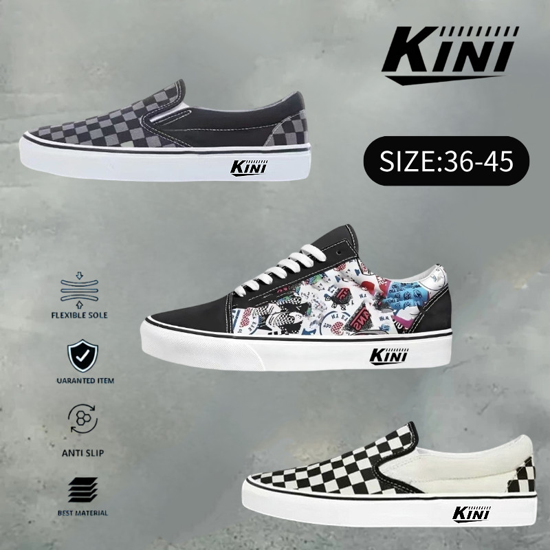 COD SEPATU KANVAS PRIA DAN WANITA / SEPATU KAMPUS (GRAFITI) MODEL KLASIK RETRO