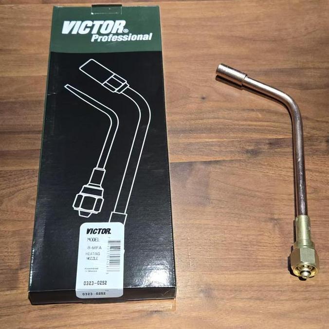 TERBARU - Heating bakar nozzle tip merk Victor 8 MFA 8MFA