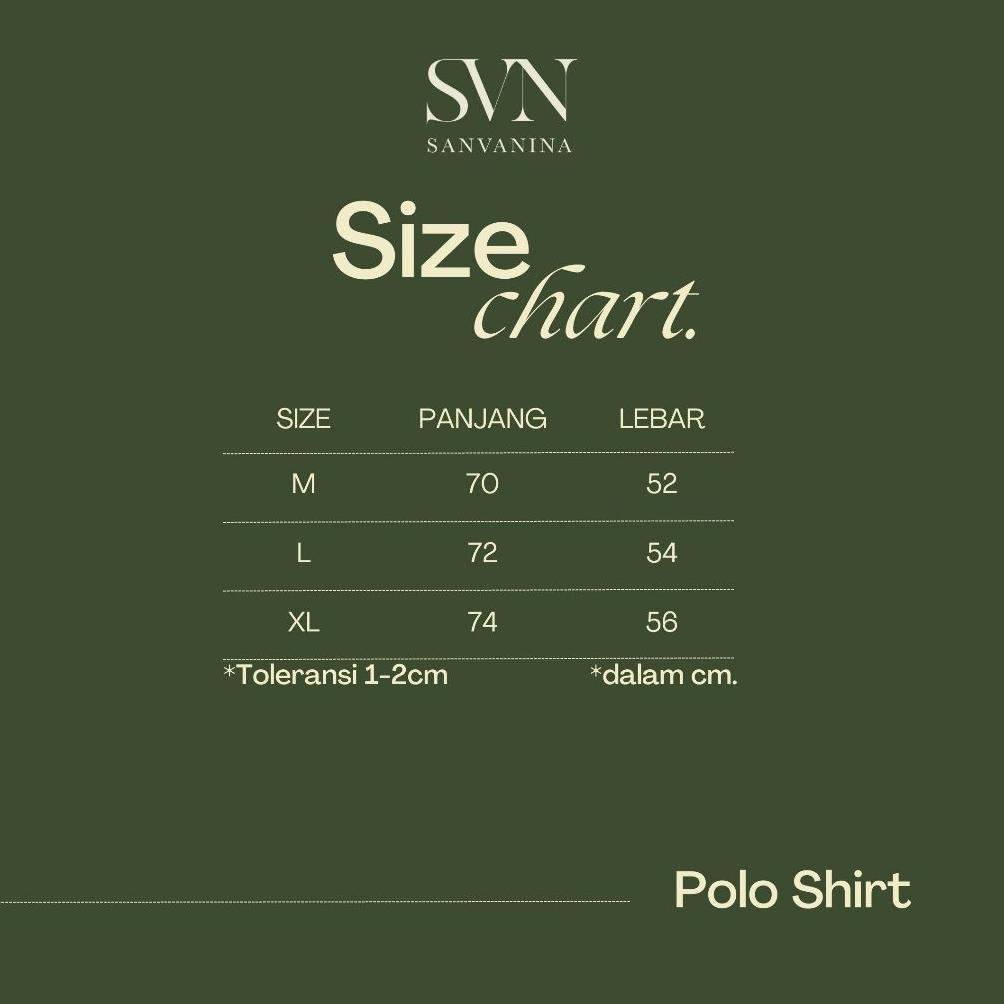 HOT SANVANINA Polo Shirt Pria Korea | Kaos Polo Shirt | Kaos Pria Berkerah | Cuba Poloshirt Scuba Mo
