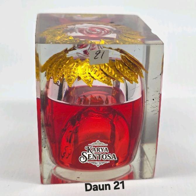 Parfum Apel jin pres cair merah besar daun 17 19 21