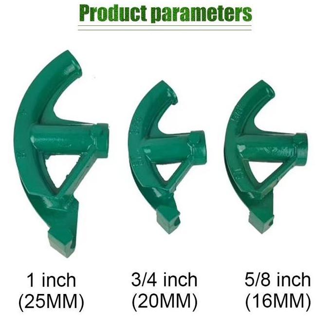 SWASAGARA 16/20/25mm Tabung Manual Bending Pipa Bender Tube Bender Mesin Bending Pipa