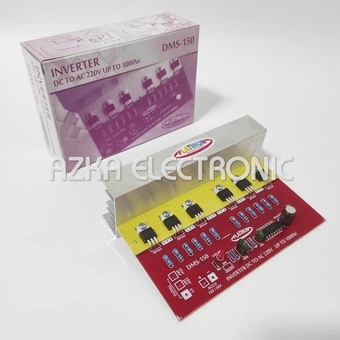 Kit Inverter 12V DC To 220V AC 1000 Watt DMS 150