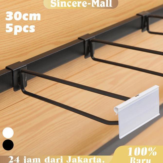 DIKARTELLA 5pcs Gantungan Ram Besi Cantolan Ram Price Tag Besi Cantolan Aksesoris