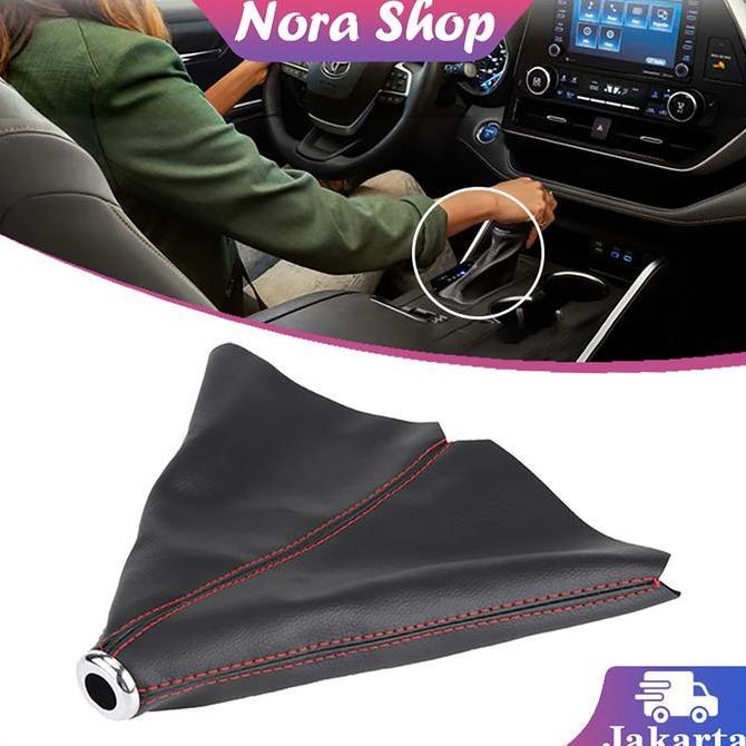 AWAYESH Sarung Tuas Perseneling Mobil Cover Persneling Mobil Manual Universal Cover Tuas Perseneling