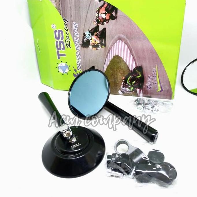 Spion Bulat Retro Klasik CNC Model Rizoma XSR FAZZIO FILANO SCOOPY FINO GENIO DLL UNIVERSAL