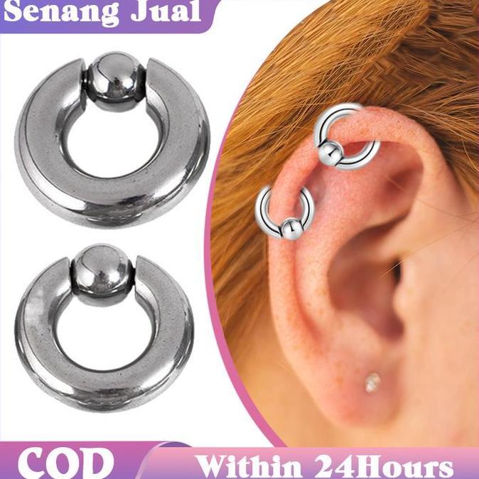 HAZTFRIOR Piercing Ear Plug Bandul Stainles Stell / Pemberat Piercing / Captive Plug Piercing
