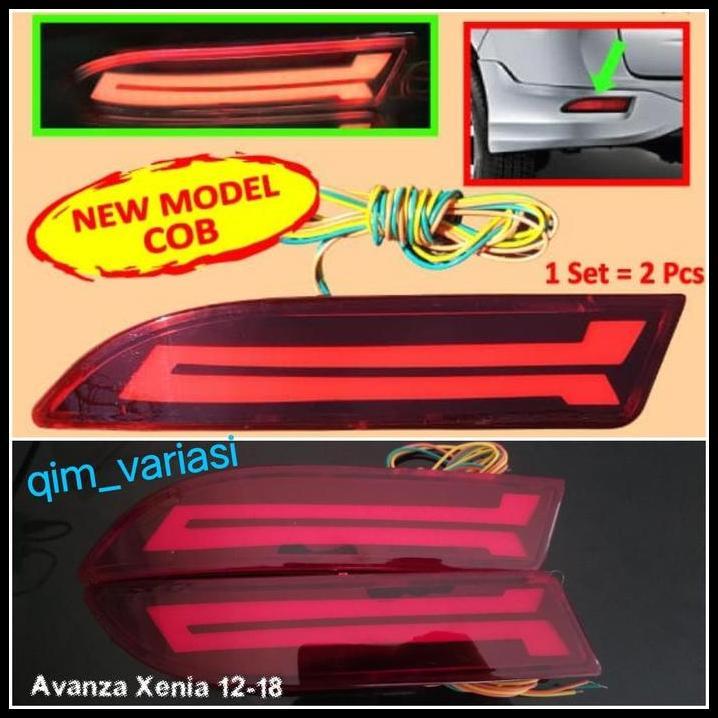 TERLARIS LAMPU LED REFLEKTOR AVANZA XENIA 2012 2013 2014 2015 2016 2017 2018 