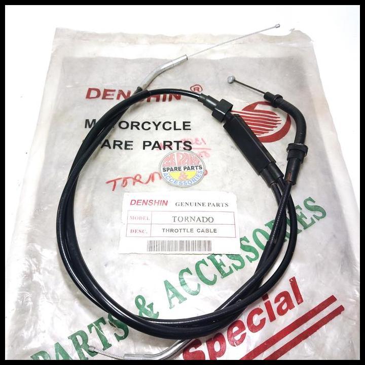 TERLARIS KABEL GAS TORNADO RC110 TALI GAS SUZUKI CRYSTAL TORNADO 