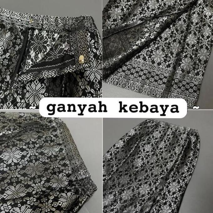 bawah rol span Songket Bawahan Wanita // Rok Songket Instan Ukuran S-2XL rok songket kebaya terbaru 