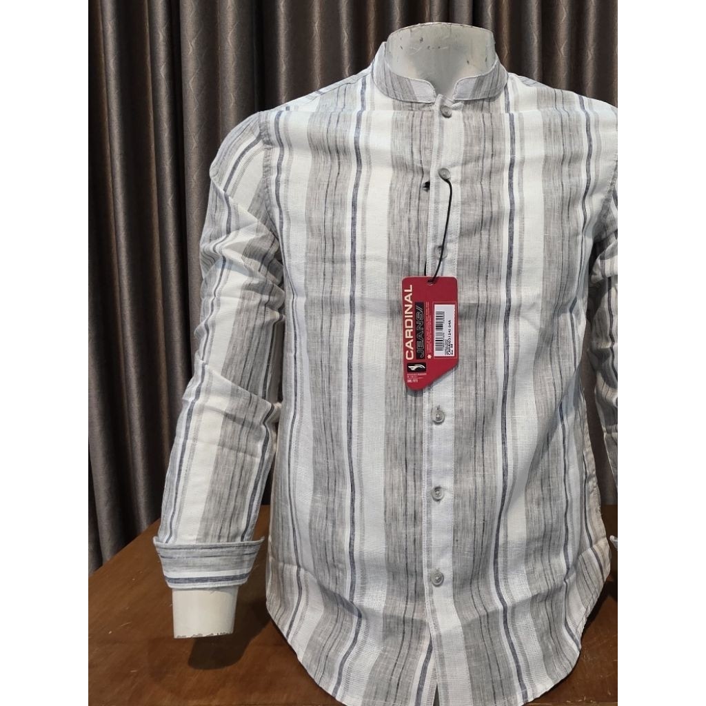 Koko Kemeja Kemko Pria Cardinal Jeans Casual Original Premium New Serries Baju