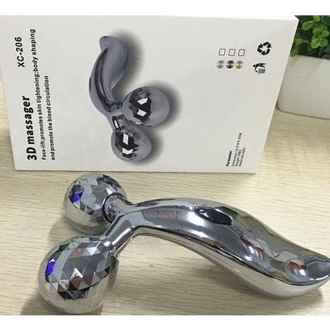 # HJ # Alat pijat manual Alat pijat wajah Penirus 3DMassager / Facial Massager Alat Refleksi Pijat T
