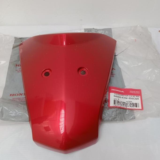 Promo cover panel tameng dasi depan supra x125 Batman merah ori 64500-KTM-850CSR Diskon