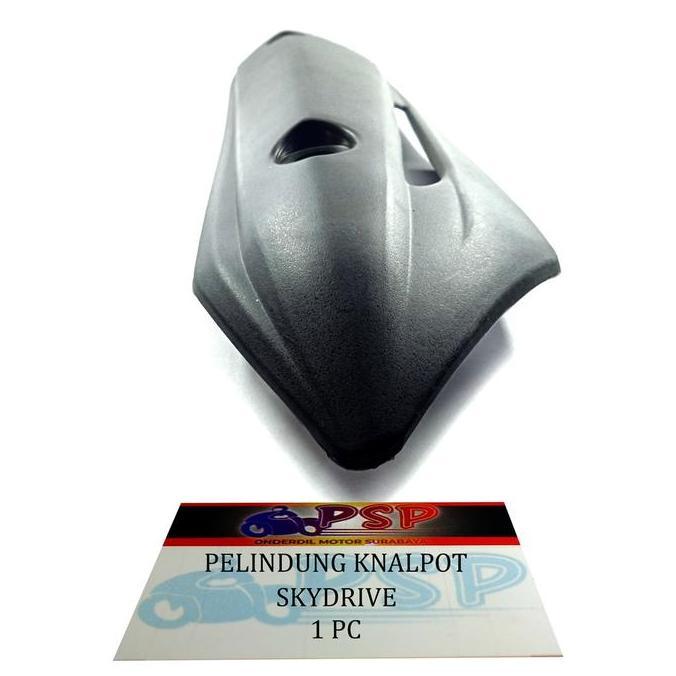 Promo Pelindung Knalpot Skydrive - Cover Muffler Tutup Penutup Tameng Kenalpot Suzuki Skydrive Karet