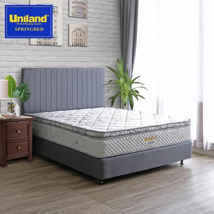 Uniland Springbed Scania Pillowtop - Kasur Spring Bed Full Set