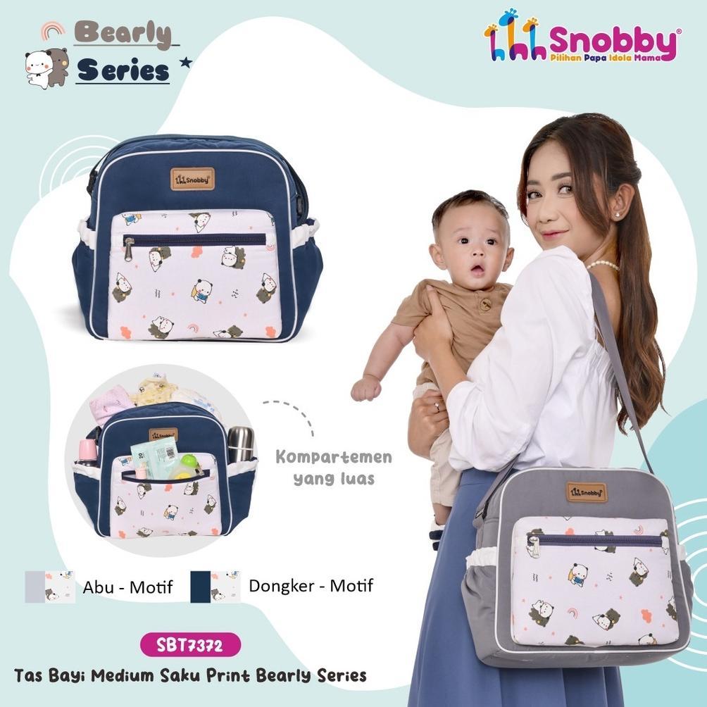TERBARU SNOBBY BABY / MOM'S BABY / DIALOGUE Tas Bayi Multifungsi Diaper Bag Termurah Tas Bayi Premiu