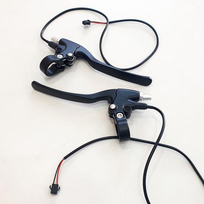 Promo Handle Rem Sepeda Listrik /Tuas Rem Sepeda Listrik Universal Original 1 Set Diskon