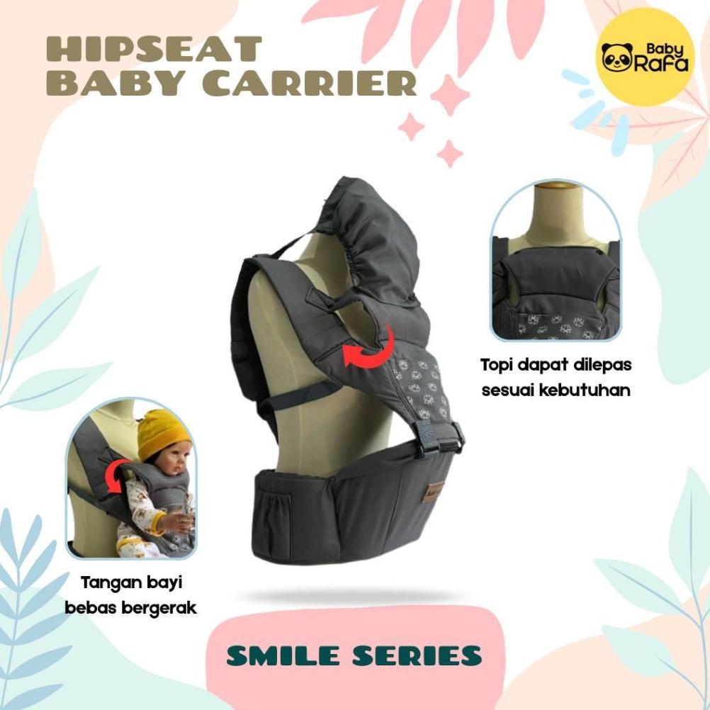 BEST SALE Baby Smile - Hipseat Gendongan Bayi Premium Multifungsi SMILE SERIES