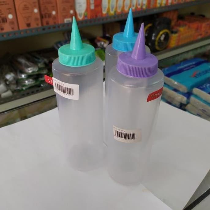 BOTOL KECAP PLASTIK TUTUP LANCIP