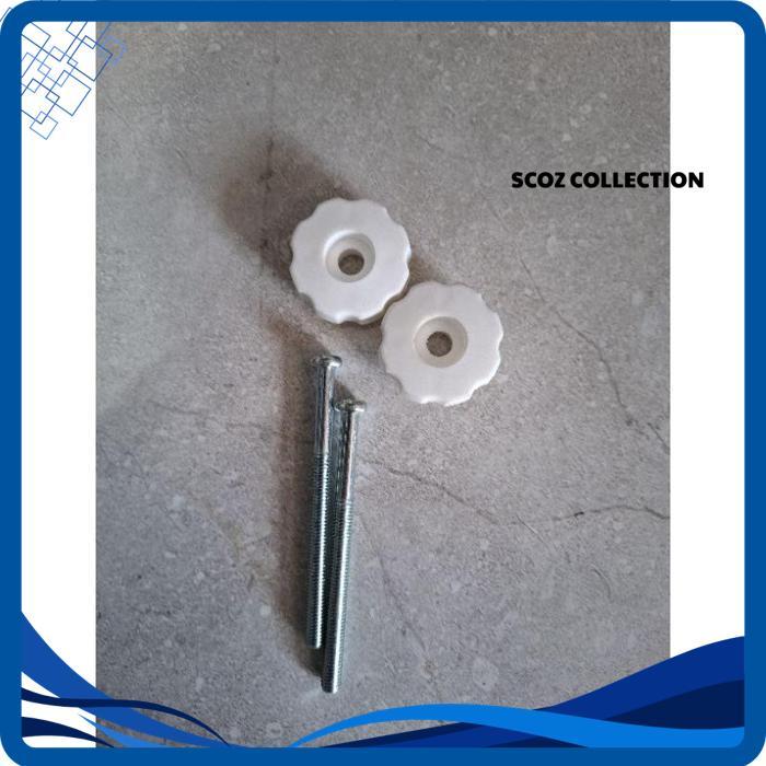 |SCOZ COLLECT| BAUT BOX AKI, BAUT TEMPONG AKI MOTOR YAMAHA V50 V75 V80 SET KANAN-KIRI