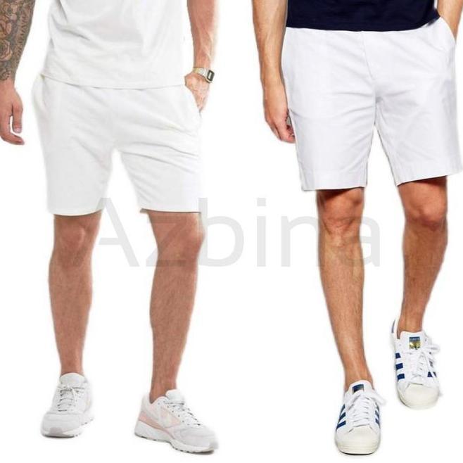 Celana Pendek Chinos Celana Pendek Chinos Pants Putih Pria Short Chino Premium