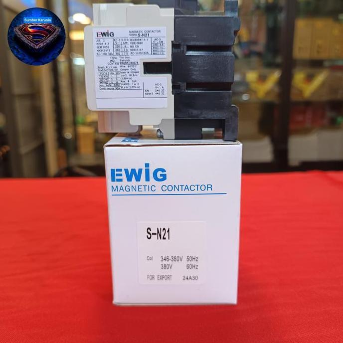 CONTACTOR KONTAKTOR EWIG SN21 S-N21