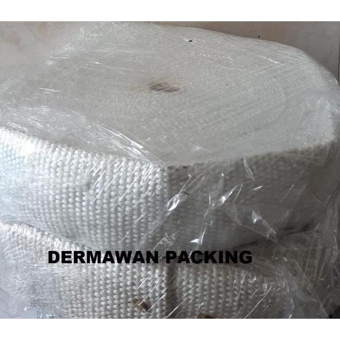 BEBAS ONGKIR - Kain Fiberglass / fiberglass tape / isolasi kain fiber