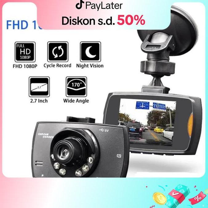Dashcam Kamera mobil depan DVR full HD car