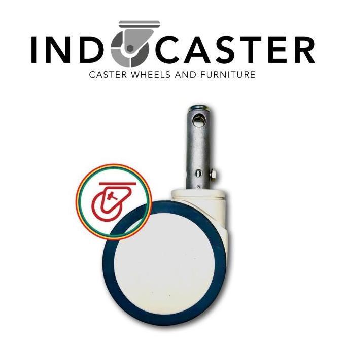 NEW - Roda Kasur Rumah Sakit Roda Rumah Sakit Diameter 6" Central Lock