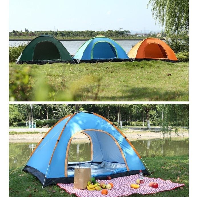 RECOMMENDED TENDA CAMPING DOME WATERPROOF OTOMATIS 6 ORANG 4 ORANG ANTI AIR FREE TAS 2-4 ORANG ORANG